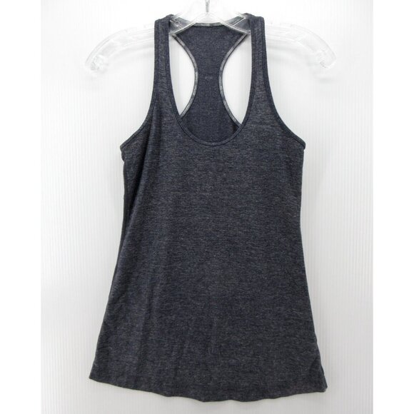 Lululemon Top 2 4 Racerback Tank Yoga Running Gym Active Shirt Logo - Picture 1 of 9